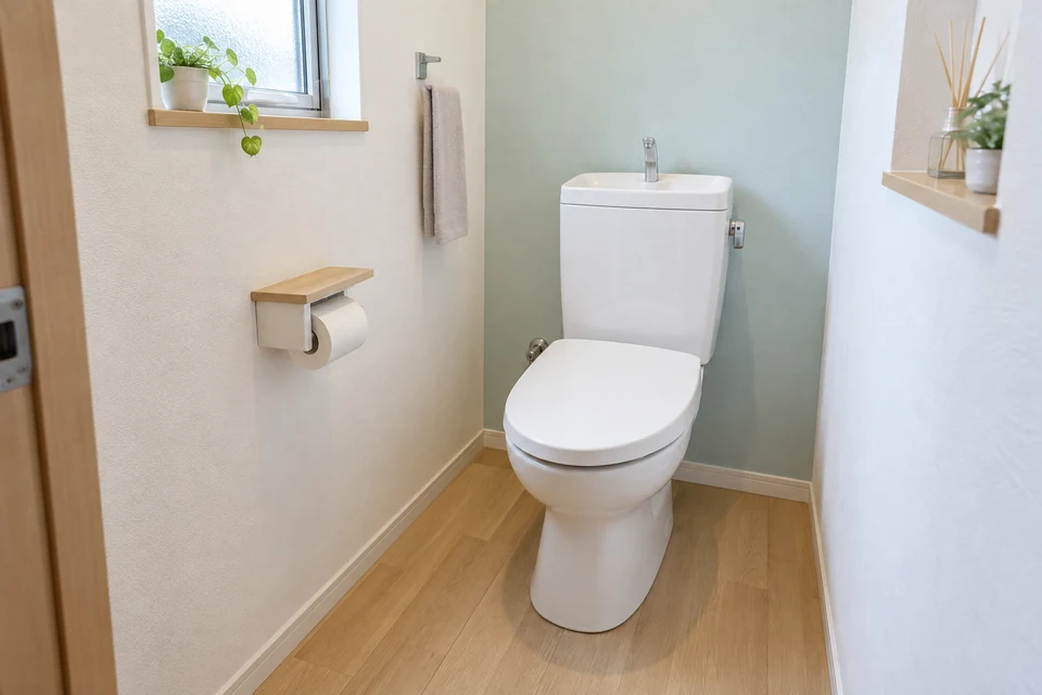 トイレ用ラバーカップの選び方と使い方の説明イメージ