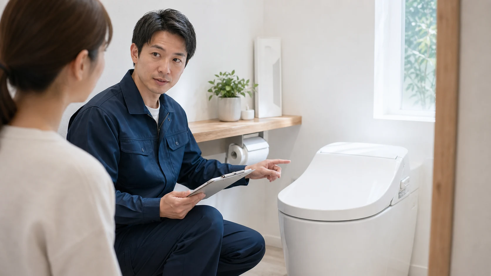 トイレ本体交換の相談イメージ