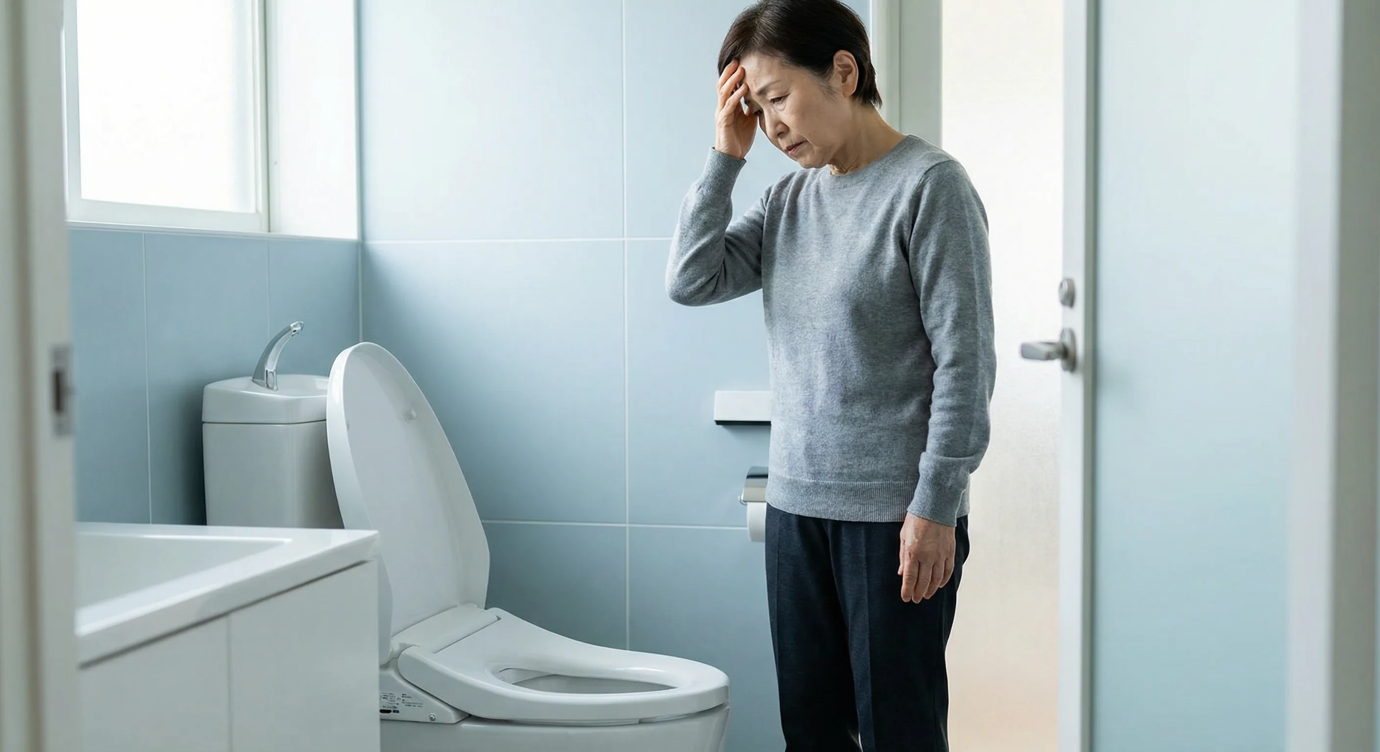 室蘭市のトイレつまり緊急対応イメージ