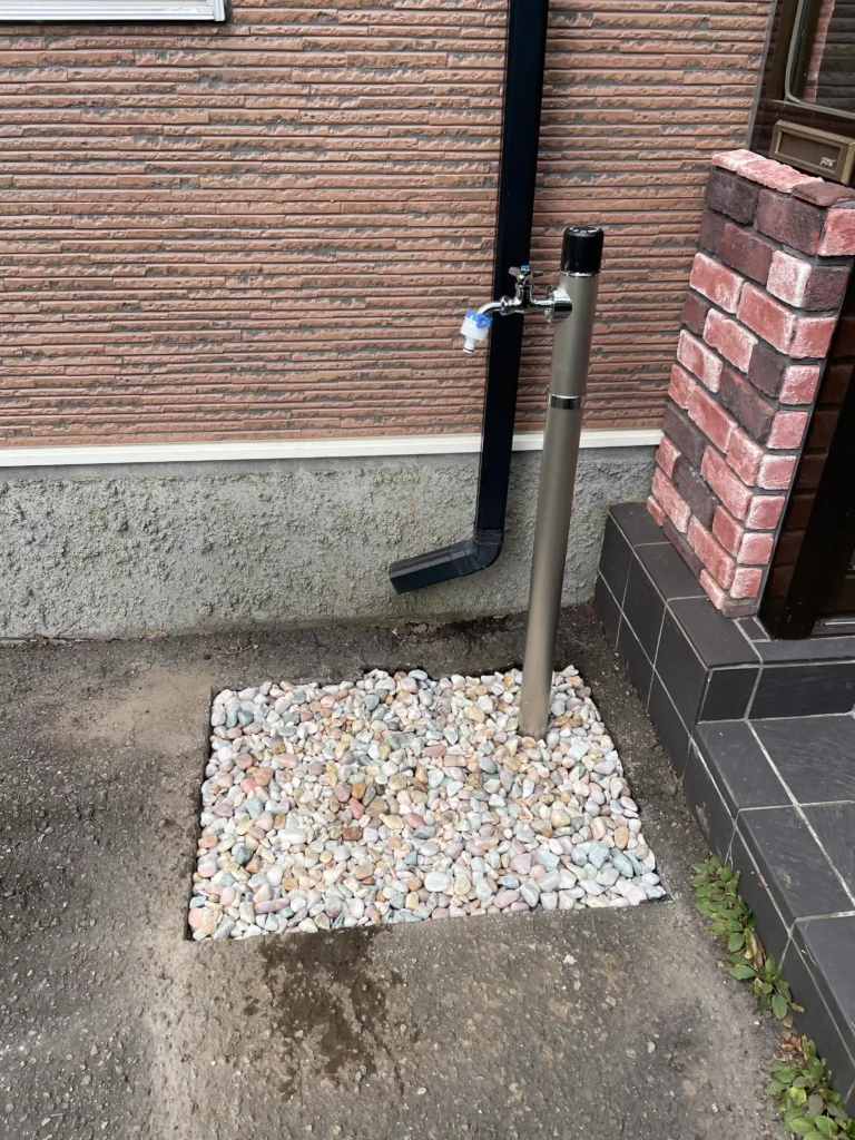 立水栓取替工事施工後