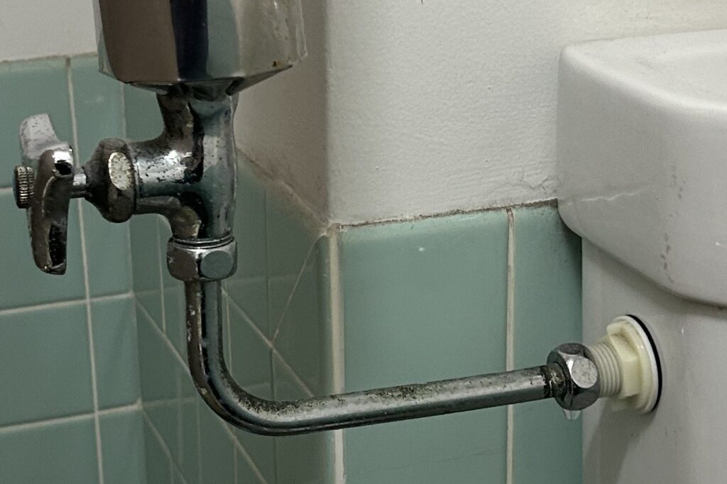 水漏れ箇所の写真